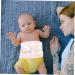Healeved 4pcs Baby Navel Bellyband Infant Umbilical Cord Protector Hernia Belt Baby Infant Umbilical Belt Umbilical Hernia Belt Infant Baby Abdominal Binder Newborn Cotton Toddler Adhesive - Buy Online on GoSupps.com