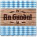 Ittenga Bayrisch Blau Wei Schee Napkins 30x30cm - 20 Pack 3-Layer for Oktoberfest & Festivals - Buy Online on GoSupps.com