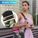 Sweatcessful Extra-Large Yoga Mat Bag with Pockets and Adjustable Strap - Buy Online on GoSupps.com