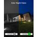 Blurams 3MP Outdoor Security Camera with Color Night Vision, Two-Way Audio, IP66 Weatherproof, Spotlight Siren Alarm - White | Compatible with Alexa & Google Assistant - Buy Online on GoSupps.com