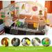 YUEPET Bird Shredder Toys 4 Pack - Small Parrot Chewing & Foraging Toys for Parakeets, Lovebirds, Cockatiels - Hanging Parrot Cage Toy - Buy Online on GoSupps.com