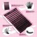 280Pcs DIY Wispy Individual Eyelash Extensions - 8-16MM Fluffy D Curl Lash Clusters by ALICE F22 - Perfect for Home Use - Buy Online on GoSupps.com