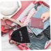CANIGHT 2pcs Hair Dryer Storage Bag Bags Travel Blow Dryer Hairdryer Bag Makeup Case Hair Tools Black Fabric - Buy Online on GoSupps.com