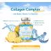 Collagen Complex - 90 Natural Pineapple Flavour Chewable Yummy Gummies - One a Day 500mg Hydrolysed Collagen Biotin Vitamin C and Selenium Healthy Skin and Hair for Men and Women UK Made 90 Gummies - Buy Online on GoSupps.com