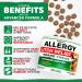 Dog Allergy Relief Chews - Dog Itching Skin Relief Treatment Pills - 170 Chews - Anti-Itch for Dogs - Itchy and Paw Licking - Dry Skin & Hot Spots - Omega 3 Fish Oil - Skin & Coat Supplement Chicken 170 Soft Chews - Buy Online on GoSupps.com