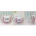 Customizable Pink Silicone Pacifier for 0+ Months 'Me and Dad' Quote Perfect Baby Gift - Buy Online on GoSupps.com
