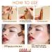 Silky Cream Contour Wand Set - 3pcs Makeup Stick Set with Highlighter, Concealer, Blush - Long Lasting Liquid Bronzer Stick - Natural and Blendable Formula - Buy Online on GoSupps.com