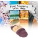 Cosyfeel Women Loose Diabetic Socks | 4-Pack Neuropathy Ankle Socks for Ladies | Super Soft Eco-Friendly Bamboo Material | Durable with Seamless Toe | Multicolour Patterns | 4 Seasons 7-9 1/2 GRAPE NECTAR - Buy Online on GoSupps.com