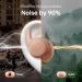 MUSICOZY Bluetooth 5.3 Sleep Earbuds - Wireless Sleep Headphones for Snoring Music & Travel - Lightweight Comfortable Earbuds in Pink - Buy Online on GoSupps.com