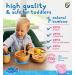 Bamboo Bamboo X Peppa Pig Baby Suction Plate | Outstanding Suction for 6+ Month Babies | George Pig Design - Buy Online on GoSupps.com