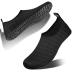 IceUnicorn Water Shoes Quick Dry Swim Aqua Barefoot Socks for Women Men 16-17 Women/14-15 Men A-lxy-black