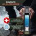 Bachgold Profi Outdoor Water Filter Bottle 650ml - Removes 99.99% Bacteria Filters Viruses Particles & Heavy Metals - Crisis-Safe Black - 1500L Capacity - Buy Online on GoSupps.com