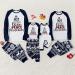 PatPat Family Matching Christmas Pajamas Set - Tree Snowflake & Letters Print | Blue | Kids 2-3 Years | Xmas Outfits - Buy Online on GoSupps.com