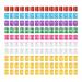 150 Pieces Dreadlocks Beads Aluminum Hair Rings for Braids Hair Clips Braiding Ring Metal Cuffs Hair Jewelry for Braids Accessories Multicolored