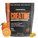 Cybergenics Creatine Monohydrate Gummies 5g Pure Creatine per Serving for Muscle Strength Recovery Energy & Cognitive Support Sugar-Free Natural Tangerine Flavor 150 Gummies for Men & Women