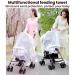 Silence Breastfeeding Cloth - 100% Cotton Nursing Cover & Poncho | Discreet & Comfortable Breastfeeding in Public (75x110 cm) - Shop Now! - Buy Online on GoSupps.com