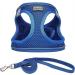 Suredoo Dog Harness with Leash - Anti-Train Reflective Chest Harness for Small Dogs Puppies & Cats - Lapis Blue XXS - Buy Online on GoSupps.com