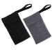 Travel Soap Saver Bag 2 Pcs Soap Pocket Exfoliating Soap Saver Pouch Rough Mesh Bar Soap Bags for Shower Body Foam Scrubber Exfoliating Shower Sponge Black+grey(2pcs)