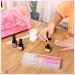 360PCS AISEELY Gel Tips Nail Extension Kit - Short Coffin Soft Gel Tips with 4 In 1 Nail Accessories and UV LED Lamp - Buy Online on GoSupps.com