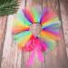 VILLCASE 1pc Pet Dog Rainbow Color Party Gauze Dress Beautiful Gauze Skirt Festive Mesh Tutu Skirt (Colorful)- Pet Dog Supplies - Buy Online on GoSupps.com