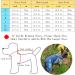 Pet Denim Stripe Jumpsuit for Small Dogs | Adorable Puppy Jeans Coat | Dog Hoodie Apparel in Blue-1 | S Weight (34lb) | Chest (12) | Machine Washable - Buy Online on GoSupps.com