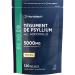 Psyllium Blond Gelules 5000mg avec ProBio Acidophilus | 120 Gelules V g taliennes | Psyllium Husk Fibre | Horbaach