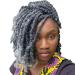 10 Inch Pre-twisted Grey Passion Twist Crochet Hair (Pack of 7) - Short Soft Pre-looped Braids for Black Women - Buy Online on GoSupps.com