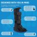 Gen 2 Pneumatic Walking Boot - Lightweight CAM Walker for Foot Injuries & Ankle Sprains - Premium Medical Fracture Support Boot (Medium Gray - Buy Online on GoSupps.com