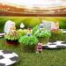 Buy G nthart 24 Sugar Footballers in 3D - Colorful Edible Decorations | 1 Pack (210g) - International Shipping Available - Buy Online on GoSupps.com