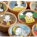 Henry VIII Tudors 24 edible PRE CUT wafer paper cupcake toppers