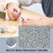 Nail Mat Manicure Mat | Shiny Nail Cushion Protect Desktop with PV Rhinestone Shiny Appearance Easy Storage for Clay Pad Paint Pad Bar Mat Nail Pad 01#white Kab - Buy Online on GoSupps.com