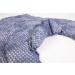 Neck Horns HWS - Therapeutic Rapeseed Seed Pillow for Neck Shoulders & Back | Thermal Warming Pillow in Used Look Gray-Blue - Perfect for Relaxation & Pain Relief - Buy Online on GoSupps.com