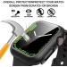 Suoman 2-Pack for Apple Watch Series 8/7/6/5/4/Series SE/SE 2 44mm All-Around Screen Protector Case  Tempered Glass Screen Protector Case Ultra-Thin for iWatch 44mm Protection Cover - Black Black 44MM - Buy Online on GoSupps.com