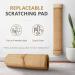 Ruby Road Wall Mounted Cat Scratching Post - Modern Vertical Scratch Pad for Indoor Cats - 29.5 x 6in Wooden Sisal Cat Scratcher - Buy Online on GoSupps.com