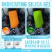 JJ CARE Silica Gel Canister 50g Pack of 6 - Rechargeable Dehumidifier Beads for Gun Safe Vault Car & Bedroom - Safe Moisture Absorber (Orange to Green - Buy Online on GoSupps.com