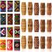 27 Pieces Hair Jewelry for Women Braids Hair Tube Beads and Fabric Dreadlock Beads DIY Mix Hair Braid Cuff Clip for Men Hip Hop Style() Spiral Style Beads