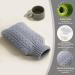 Buy Samply 2L Hot Water Bottle with Soft Knitted Cover - Premium Grey Hot Water Bag for Warmth & Comfort - International Shipping Available - Buy Online on GoSupps.com