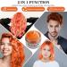 4.23 Unzange Temporary Hair Tint & Cream Mud - Natural Hair Color Pomade Wax for Cosplay Halloween & Parties - Unisex Styling 120g - Buy Online on GoSupps.com