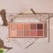 Hegafoo 10 Color Nude Eyeshadow Makeup Palette + 5 PCS Eye Brushes Set - Professional Naked Matte Shimmer Eye Shadow Kit | Long Lasting & Waterproof - Buy Online on GoSupps.com