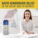 Rapid Relief Hemorrhoid Treatment Spray - Maximum Strength Lidocaine & Phenylephrine for Fast Relief | Vegan & Cruelty-Free 5 oz - Buy Online on GoSupps.com