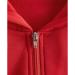 Soluo Womens Zip Up Cropped Hoodie Jackets Sweatshirts Drawstring Crop Hooded Jacket Top Fashion Casual Fleece Coat Outwear Red Medium - Buy Online on GoSupps.com