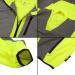 BTR Reflective Running & Cycling Jacket for Men - High Visibility L Yellow | Ideal for Safety & Comfort - Buy Online on GoSupps.com