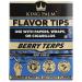 King Palm Berry Terps Filter Tips - 50ct Display | Flavored Pre Rolled Corn Husk Filter Tips - Buy Online on GoSupps.com