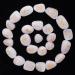 Rose Quartz Gemstone Rune Stones Set | Elder Futhark Alphabet Engraved | 25pcs for Feng Shui, Reiki, Chakra Healing | 15-20mm - Buy Online on GoSupps.com