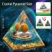 HuiJuKeJi Capricornus Crystals Stone Pyramid - 12 Constellations & Tiger Eye Birthstone for Energy Healing Meditation - Buy Online on GoSupps.com