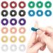 Acupressure Ring Massage Rings for Fingers Spiky Sensory Finger Rings for Stress Relief Adults Teens 8 Colors 32 Pieces