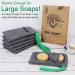 Phogary 6-Piece Exfoliating Soap Bag Set - Premium Nylon Peeling Soap Bags for Quick Drying & Mold Resistance - Perfect for Showering (Gray) - Buy Online on GoSupps.com