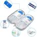 Youshares Insulin Cooling Bag with 2 Nylon Packs | Small Diabetic Case for Safe & Cold Medication Storage - Blue - Buy Online on GoSupps.com