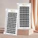 Buy Individual Eyelash Clusters - Natural D Curl 12mm Segments for DIY Extensions | Quewel Eyelashes - Buy Online on GoSupps.com