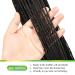 GUOHUI 36 Inch 5 Packs Natural Black Micro Faux Locs Crochet Hair for DIY Braids - Straight Styles - Buy Online on GoSupps.com